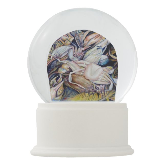 Bola De Cristal Con Nieve Piense fuera de la caja (Reverso)