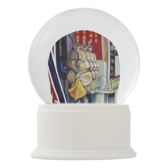 Bola De Cristal Con Nieve Presuntamente probabilístico, Singapur (Reverso)