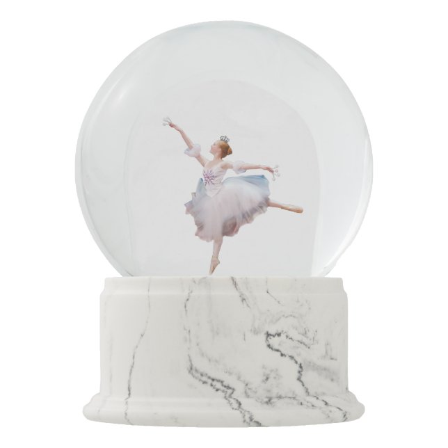 Bola De Cristal Con Nieve Reina de la nieve Ballerina (Anverso)
