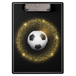 Bola de fútbol del portapapeles