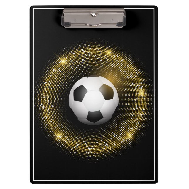 Bola de fútbol del portapapeles (Anverso)