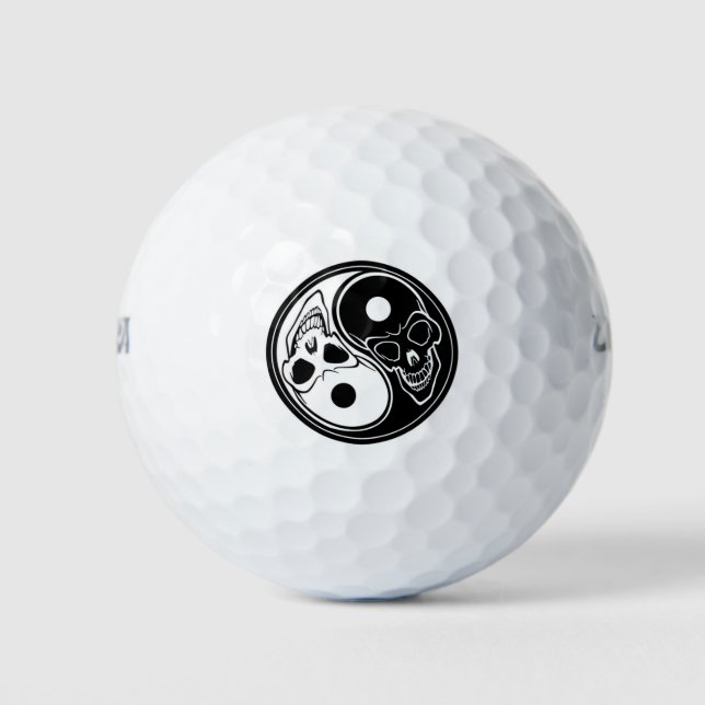 Bola de golf a distancia Skull/Wilson Ultra 500 (Anverso)