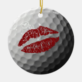 bola de golf amor ornamento de múltiples mensajes