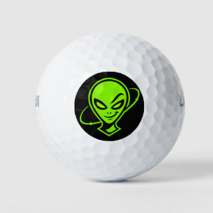 Bola de Golf Buena Suerte del Alien Verde