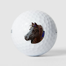 bola de golf _ caballo