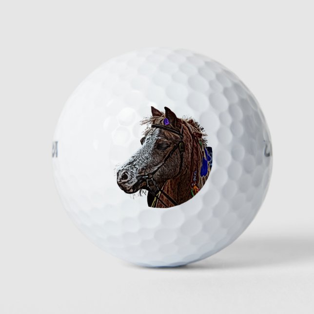 bola de golf _ caballo (Anverso)