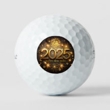 Bola de golf de Año Nuevo 2025