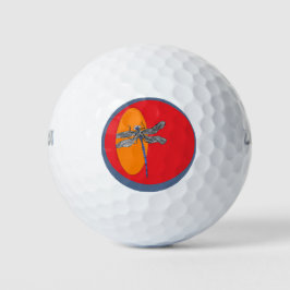 bola de golf de libélula