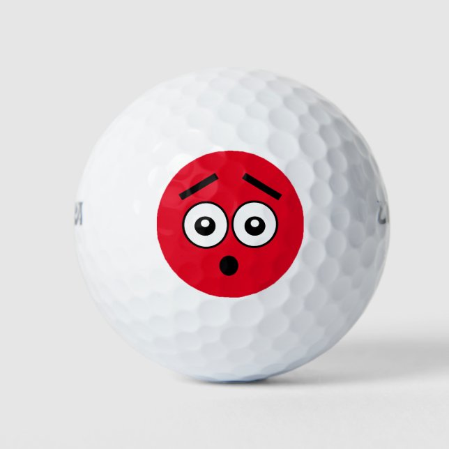 Bola de Golf Divertida - Oh No (Anverso)