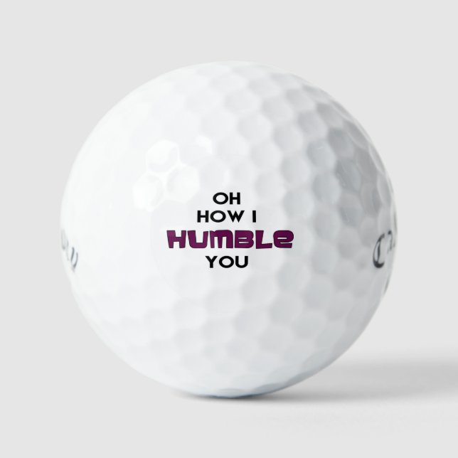 Bola de golf Humalog you (Anverso)