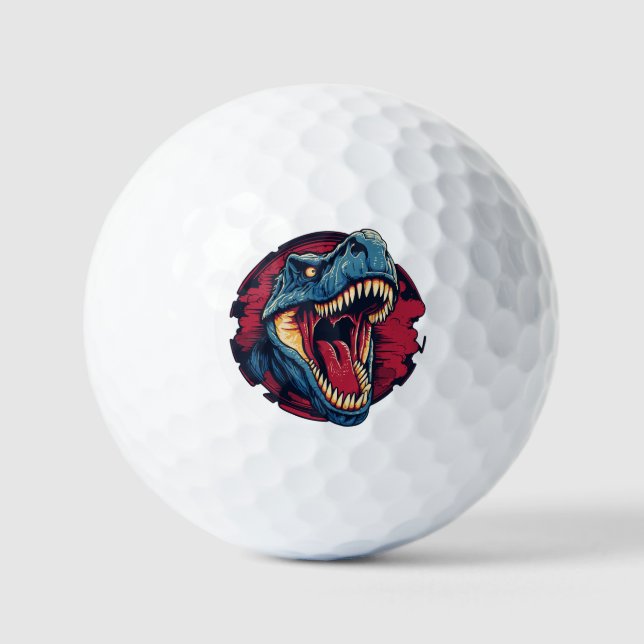 Bola de golf Jurassic Drive (Anverso)