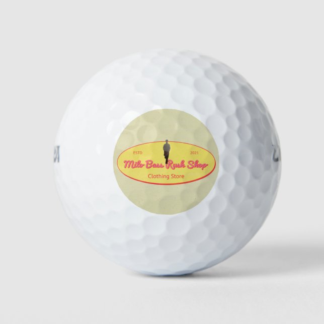 bola de golf Milo Bass Rush Shop (Anverso)