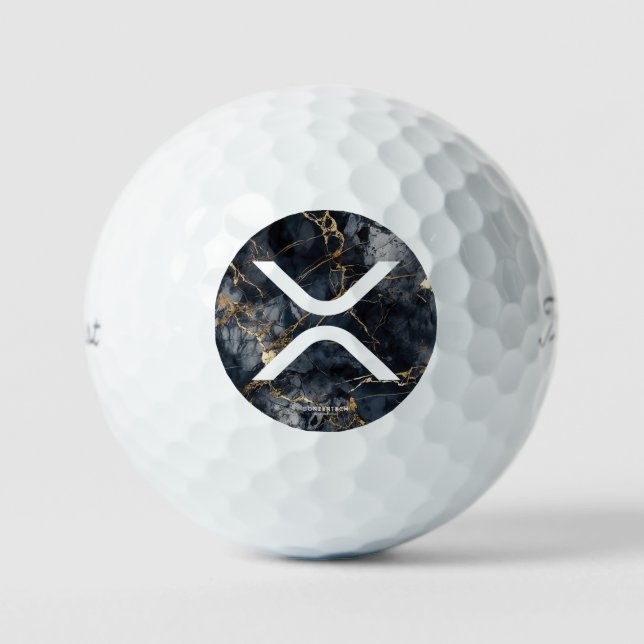 Bola de golf Pro V1 de Marble Índigo XRP (Anverso)