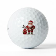 Bola de golf Santa Swingin