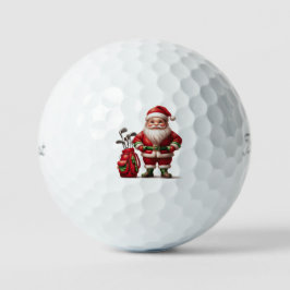 Bola de golf Santa Swingin