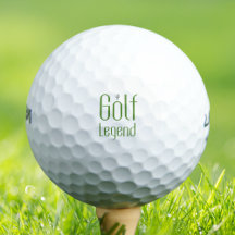 Bola de golf vintage