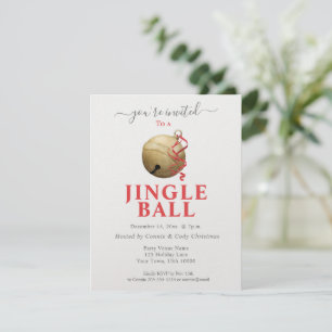BOLA DE JINGLE, invitación de vacaciones/Campana d