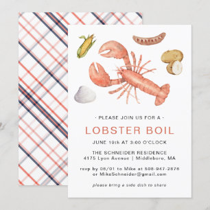 Bola de langosta   Invitación a la fiesta de refle