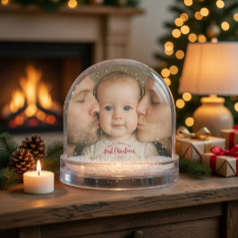 Bola de Nieve de Foto Personalizada de la Primera 