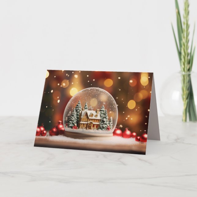 Bola de Nieve de Navidad (Anverso)