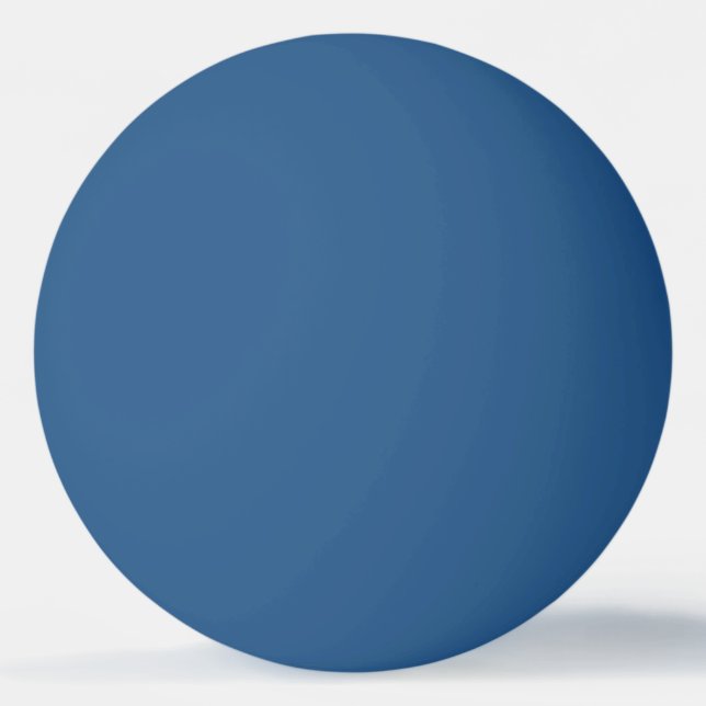 Bola de ping-pong azul sólida del color (Anverso)