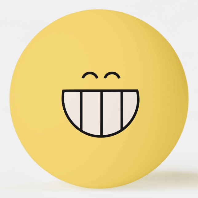 Bola de ping-pong caseosa grande de la mueca (Anverso)