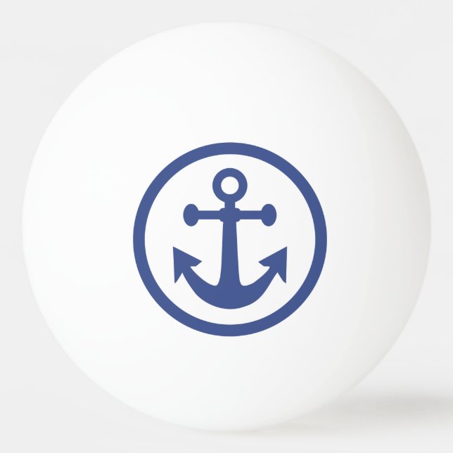 Bola de ping-pong de encargo del monograma del (Anverso)