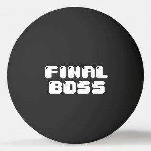 BOLA DE PING PONG DE JEFE FINAL
