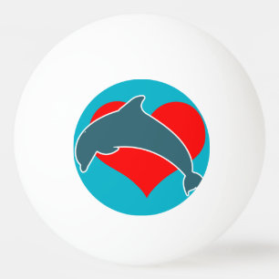 Bola de ping-pong de Luv del delfín