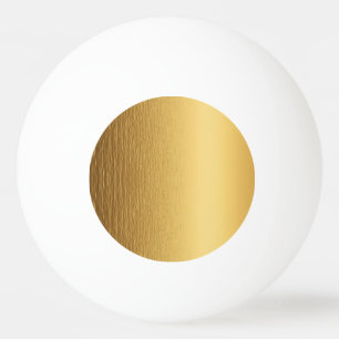 Bola de ping-pong de oro de Brown