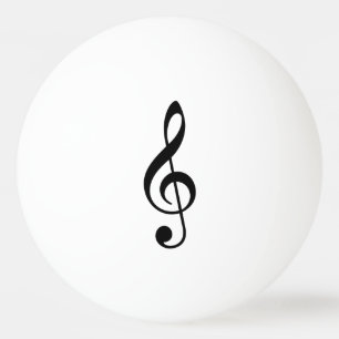 Bola de ping-pong del Clef agudo