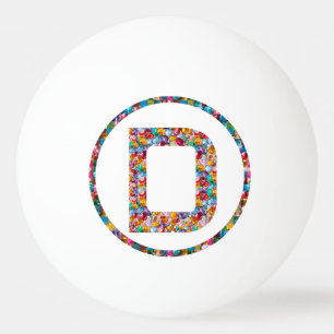 Bola de ping-pong del DDD 3* de la DD del ARTE D