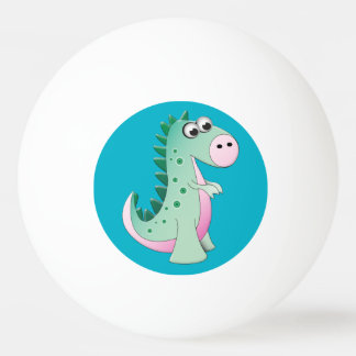 Bola de ping-pong del dinosaurio