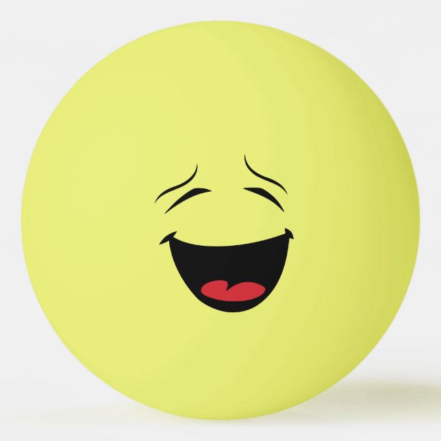 Bola de ping-pong feliz (Anverso)