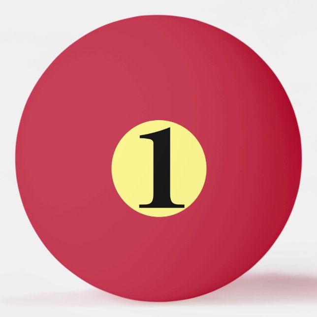 bola de ping pong n.º 1 (Anverso)