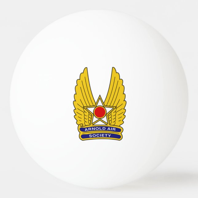 Bola de ping-pong oficial de la sociedad del aire (Anverso)