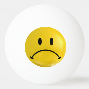 Bola de ping-pong polar del BI triste feliz