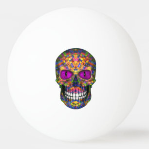 Bola de ping-pong púrpura de los Undead del crán