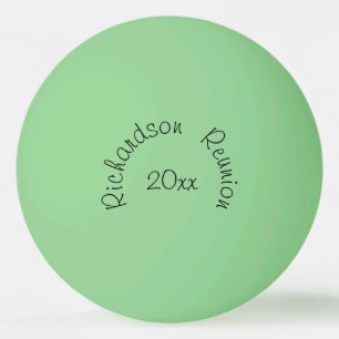 Bola de ping-pong - reunión de familia