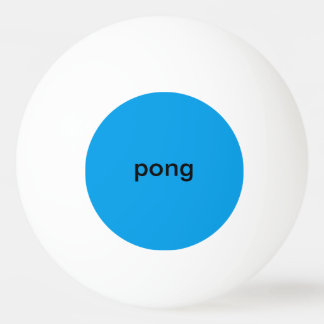 bola de ping-pong rosada y azul