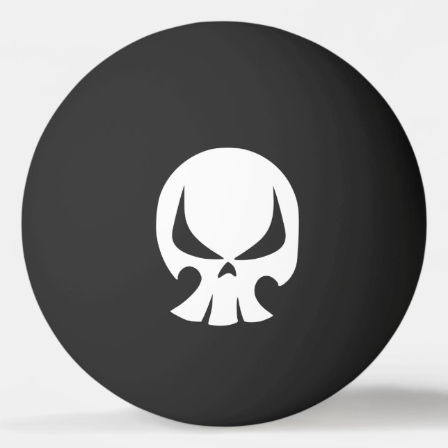Bola de ping-pong traviesa del cráneo (Anverso)
