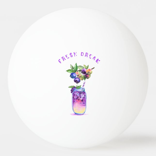 Bola de Pong Pong - Personalizado Textos (Anverso)