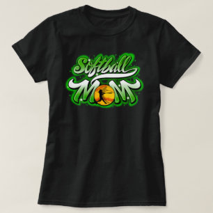Bola de soplo -verde- Camiseta de mamá