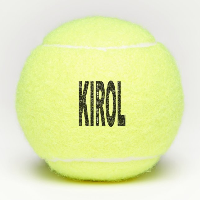 Bola de Tenis KIROL TENIS VASCO (Anverso)
