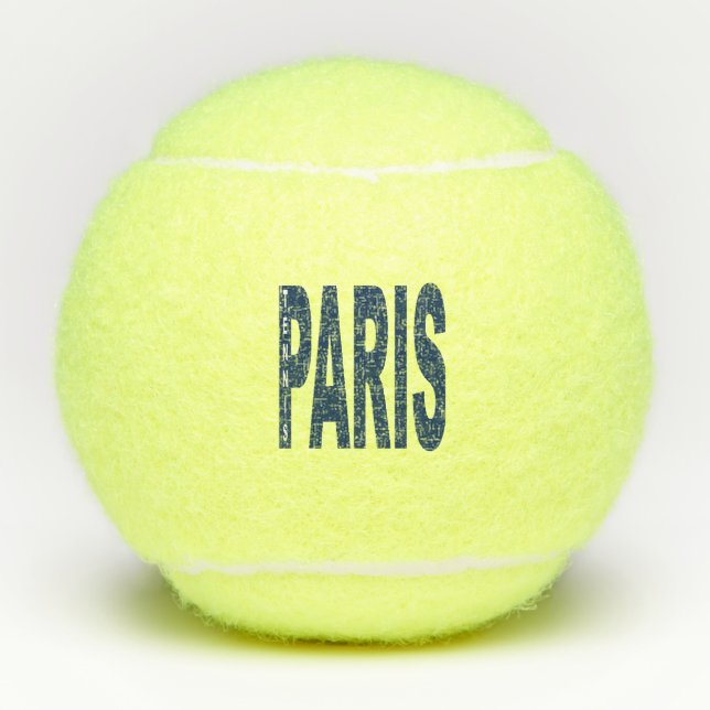 Bola de Tenis PARÍS TENIS (Anverso)