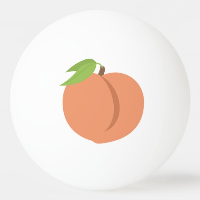 Bola del melocotón del ping-pong (Anverso)