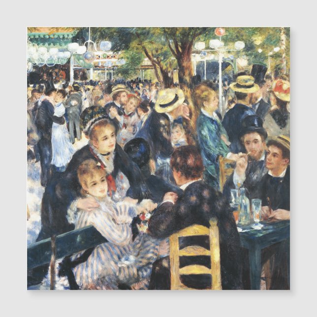 Bola en el Moulin de la Galette Fiesta Renoir (Anverso)