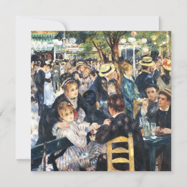 Bola en el Moulin de la Galette Fiesta Renoir (Anverso)