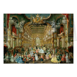 Bola enmascarada en el Hoftheater, Bonn, 1754