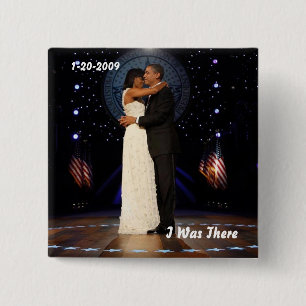 Bola inaugural estaba allí botón